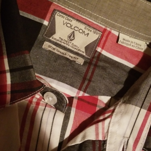 Volcom button down dress shirt small - Picture 2 of 7